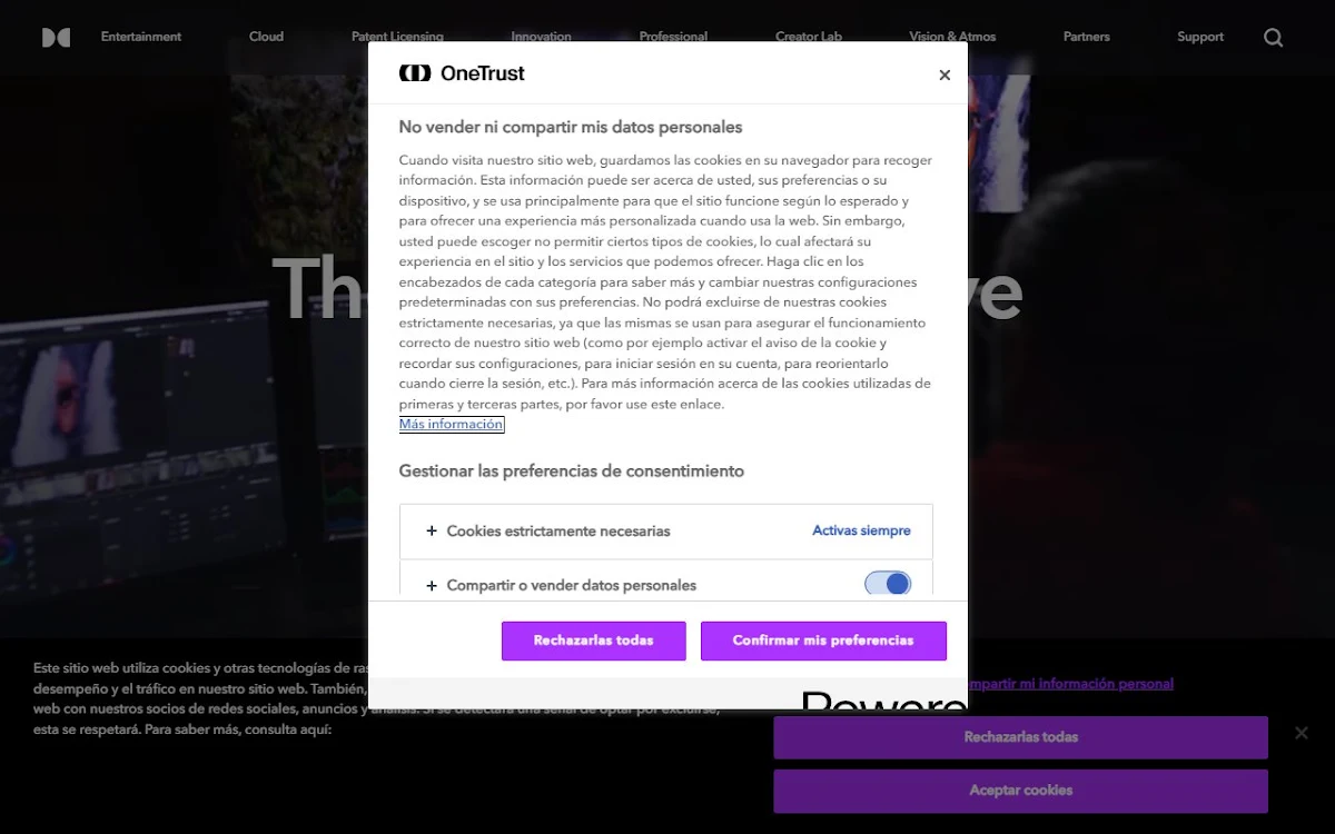 Captura de Dolby On