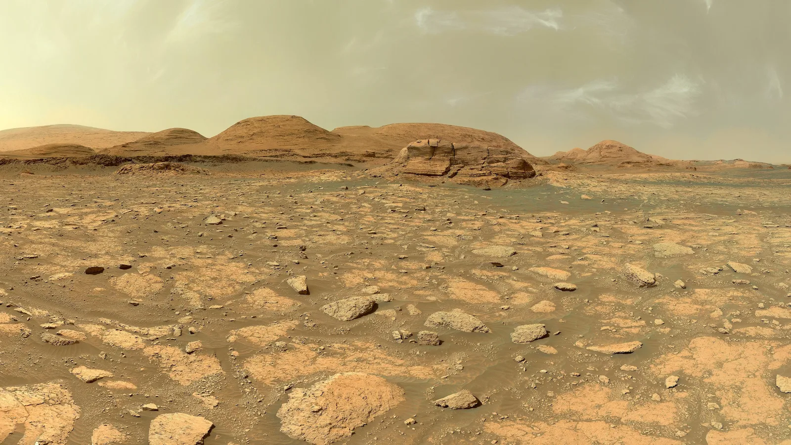 Mars Surface, Planetary Science, Martian Landscape, Red Planet 4K Wallpaper Background (3840x2160)