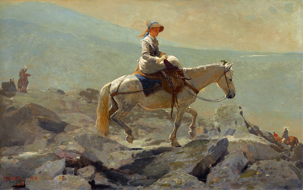 The Bridle Path White Mountains 1868