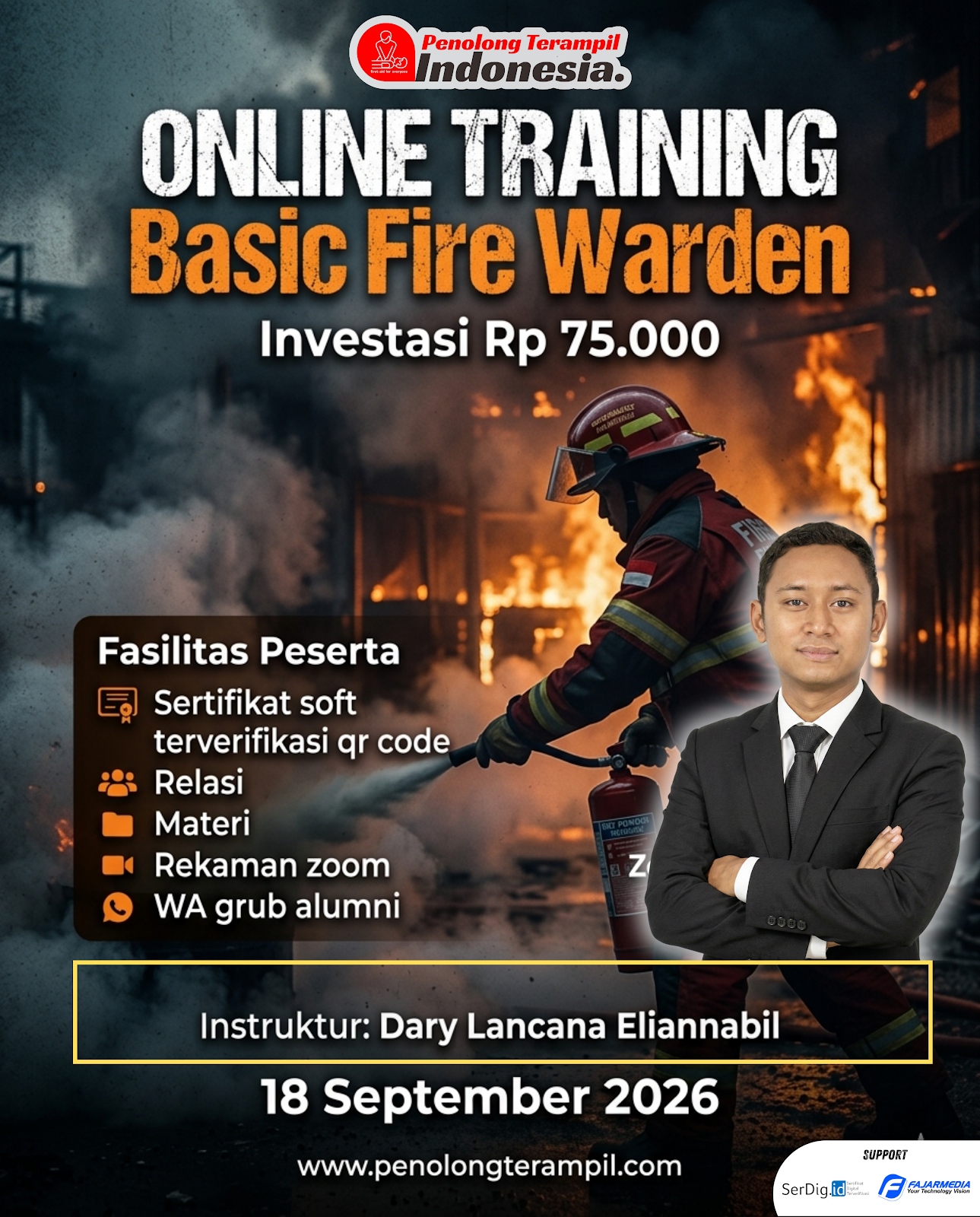 Pelatihan Basic Fire Warden