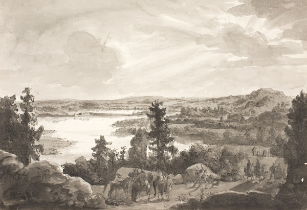 View of a Lake Norway 1825  1857