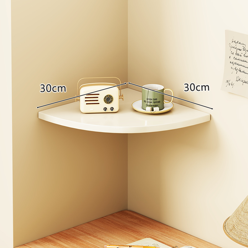 Corner shelf, multi-tiered