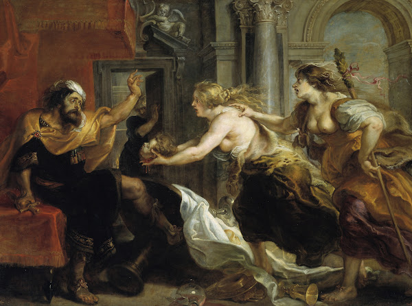 Tereus Confronted With The Head Of His Son Itylus 1636 1638