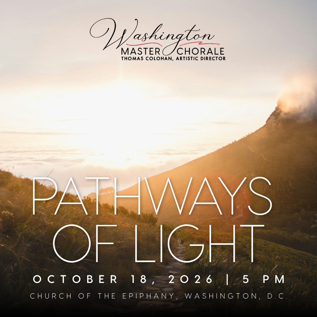 Pathways of Light concert artwork