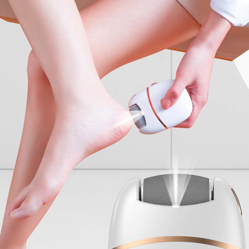 Electric foot grinder with grinding stone