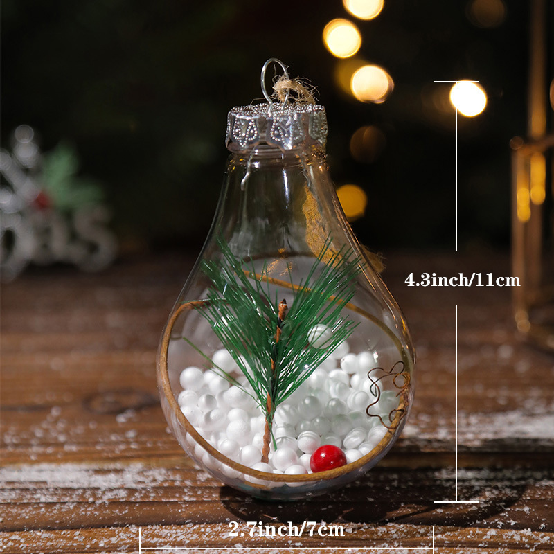 Illuminated wooden house for Christmas decoration