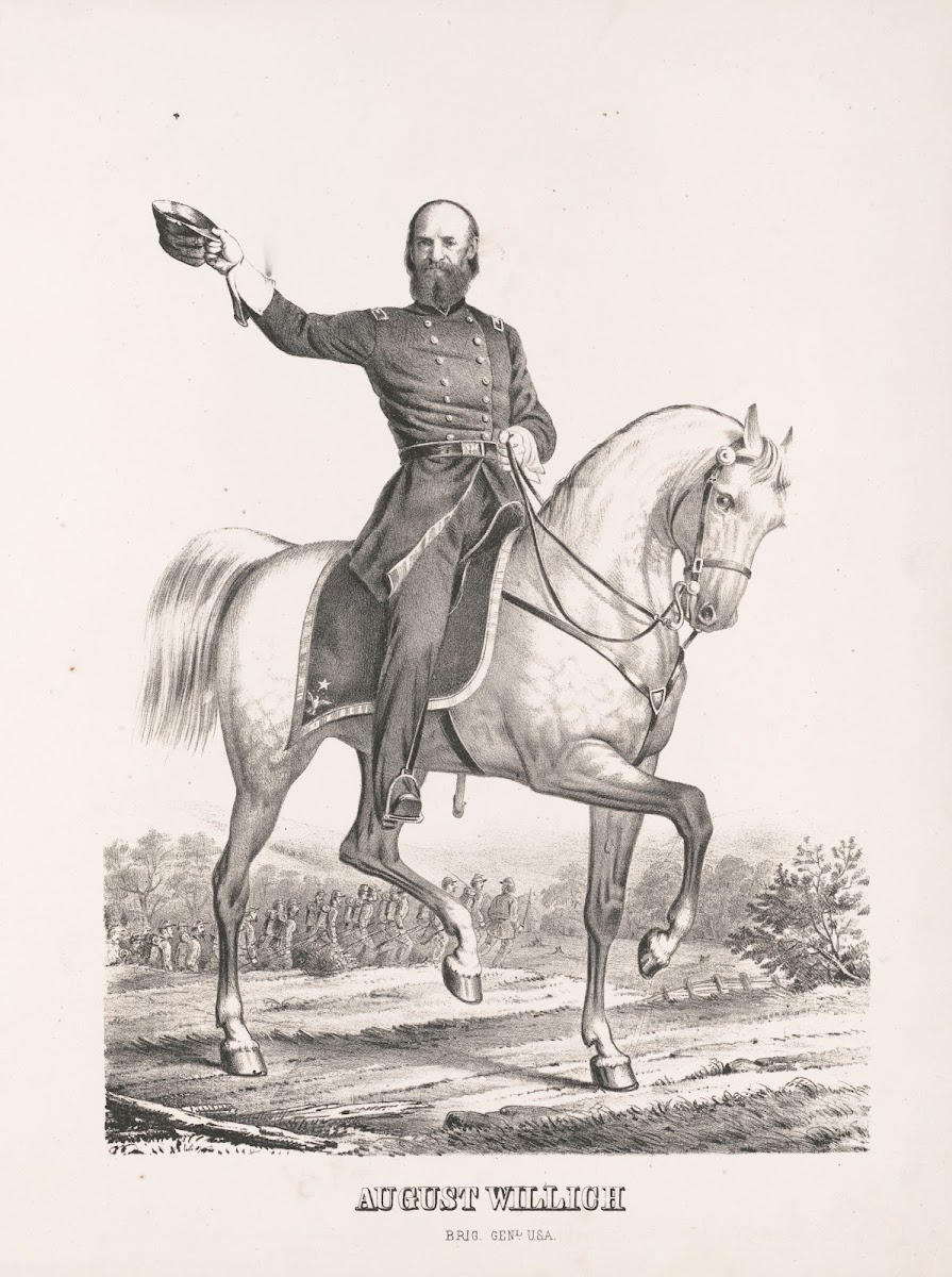 August Willich Brigadier general USA 1863