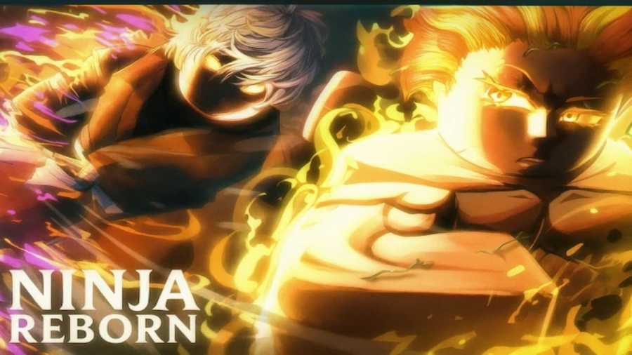 Shinobi Reborn game logo with active codes and free spins