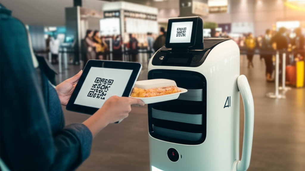 Hyderabad Airport's AI Food Delivery Robot: A Glimpse into the Future of Smart Airports