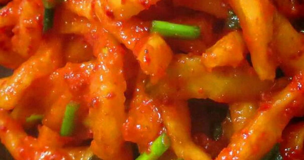 Nộm Củ Cải Khô 무말랭무침