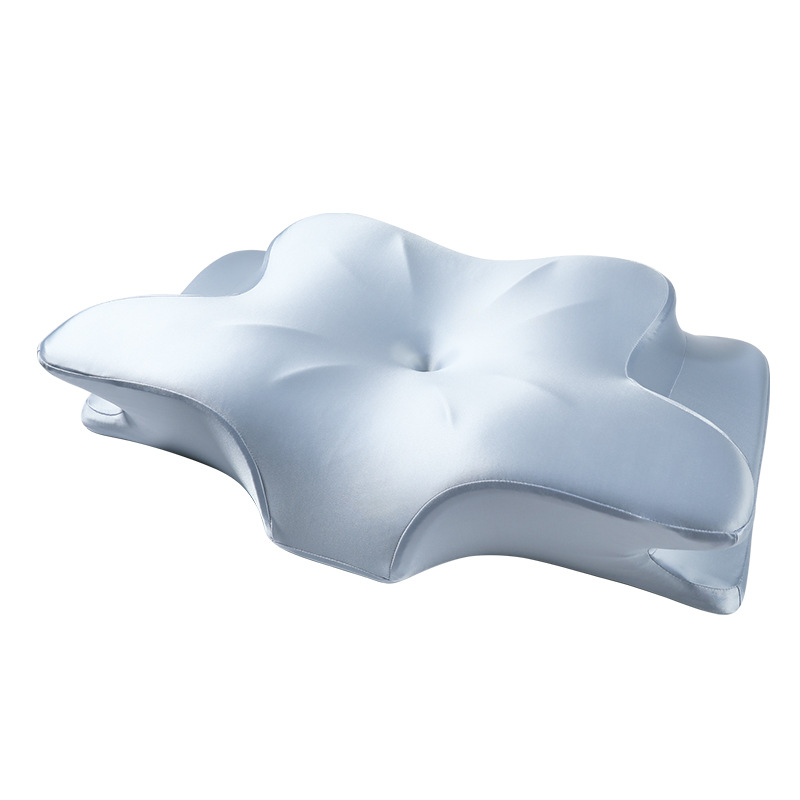 Butterfly-shaped memory foam neck support pillow