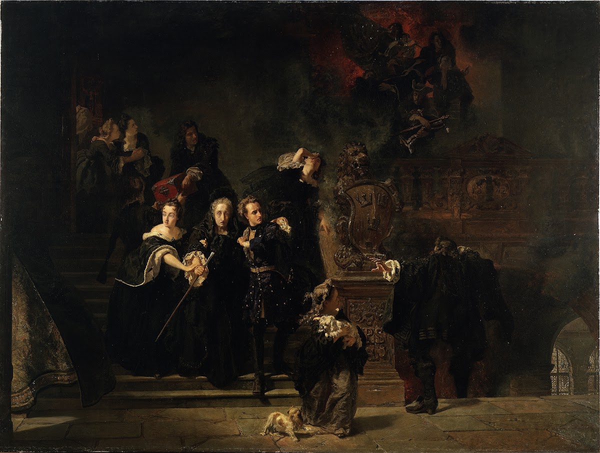 The Fire at the Royal Palace Stockholm May 7th 1697 1862 1866