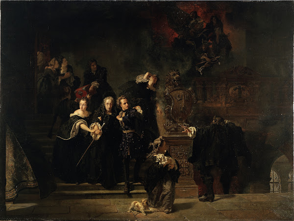 The Fire at the Royal Palace Stockholm May 7th 1697 1862 1866
