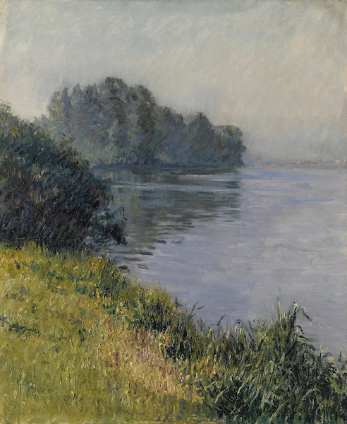 La Seine à lÎle Marante par temps brumeux 1891
