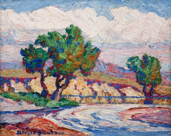 Arroyo in the Foothills Colorado 1922