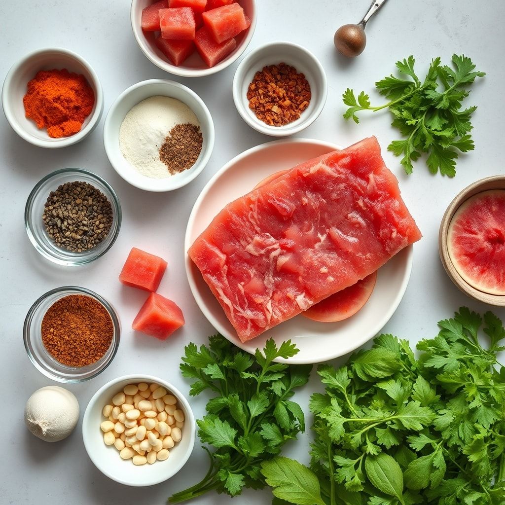 Ingredients for 12 Easy Watermelon Birthday Cake Recipes That Will Wow Your Guests! | Cake Ideas Now