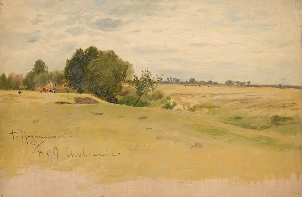 Landscape with cows 1899