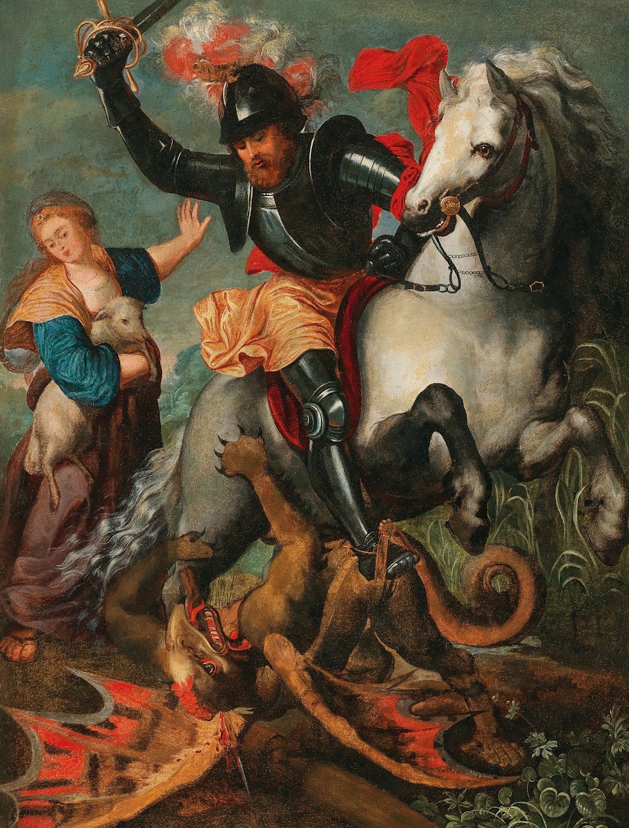 Saint George killing the Dragon