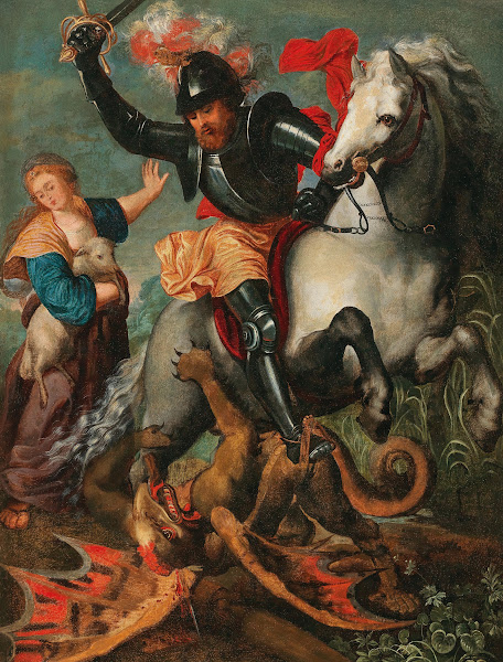 Saint George killing the Dragon