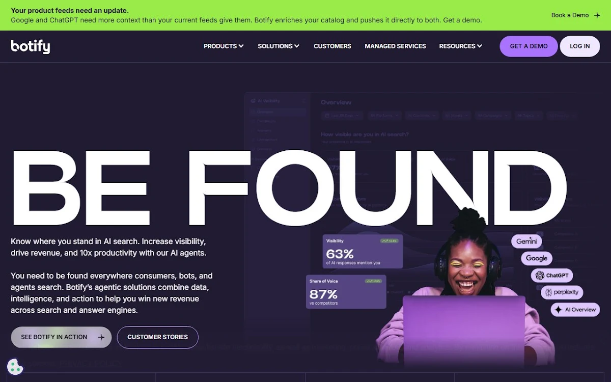 Captura de botify.click