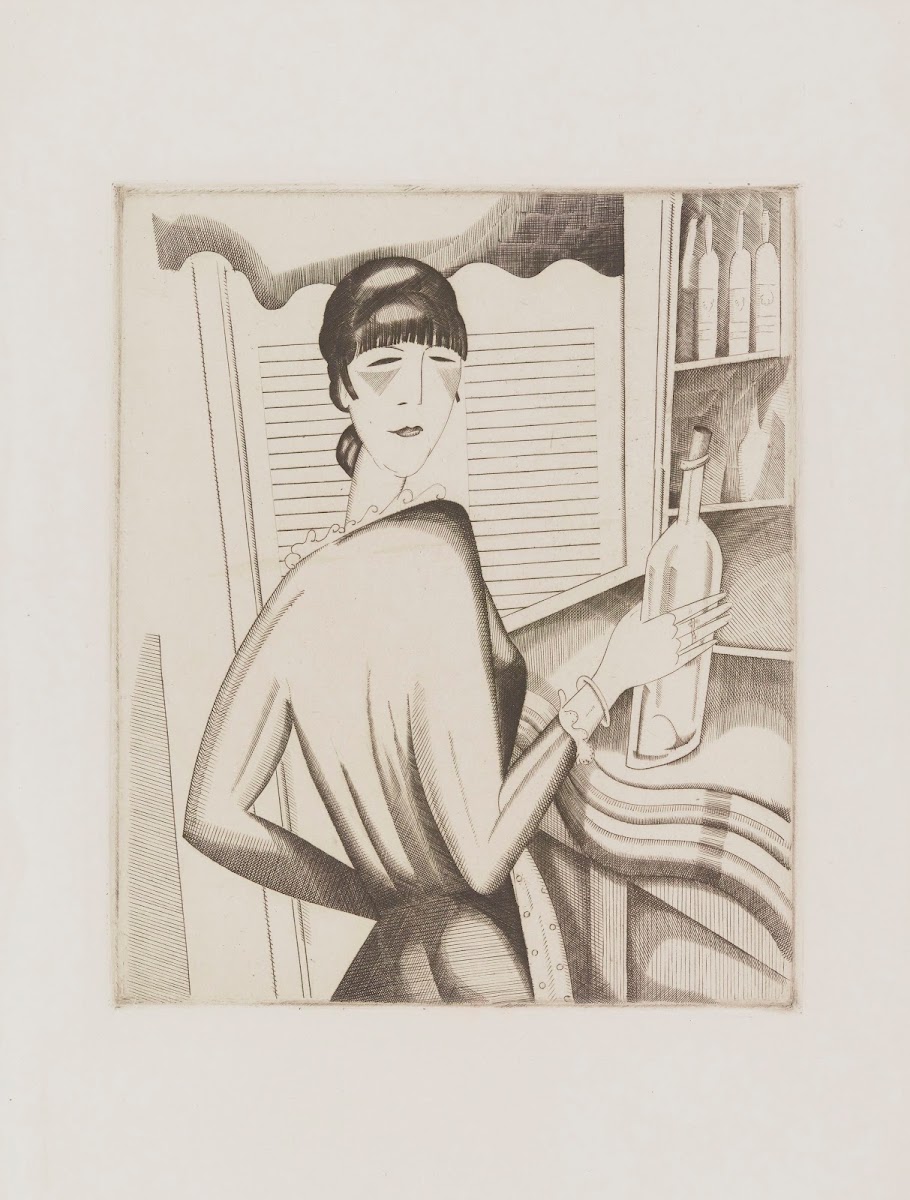 La fille au litre 1921