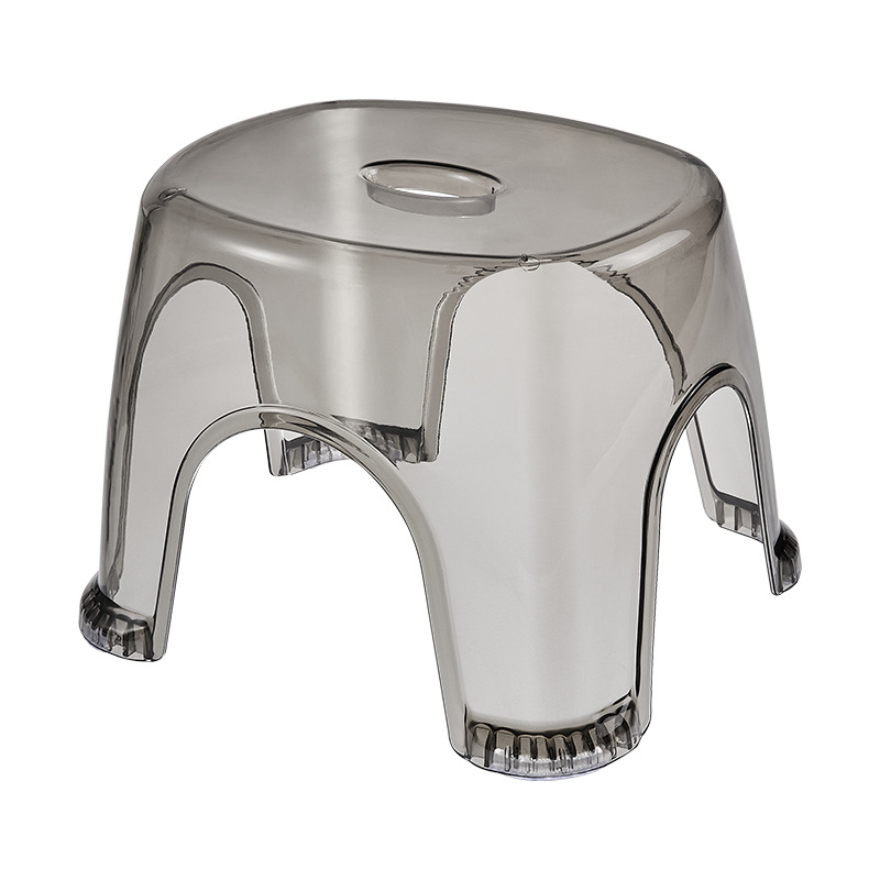 Plastic stool, square, sturdy