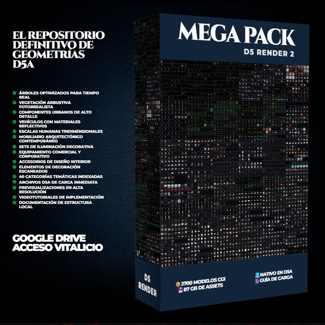 Mega Pack D5 Render 2