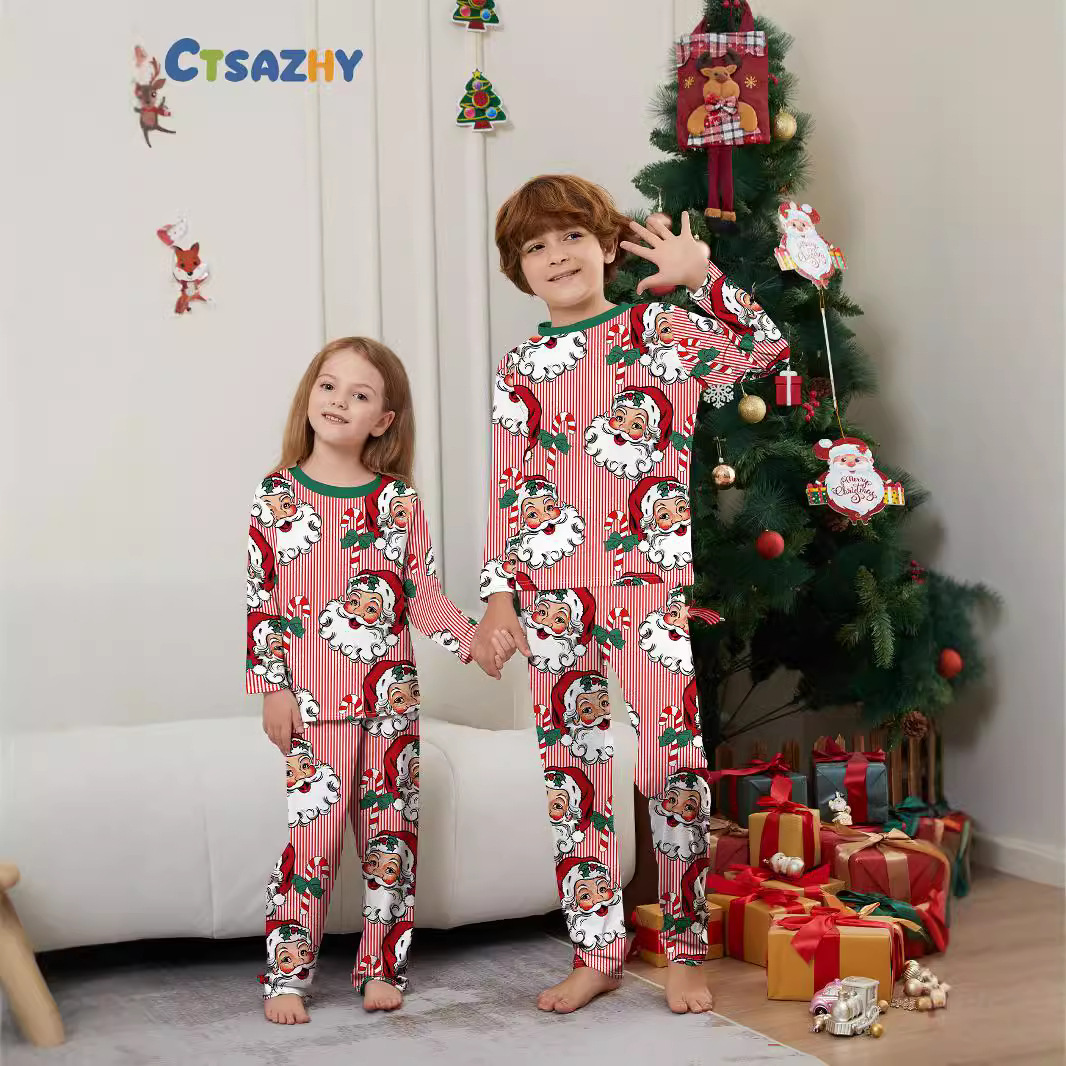 Weihnachts-Schlafanzug-Set für die Familie