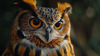 Owl Face Wallpaper