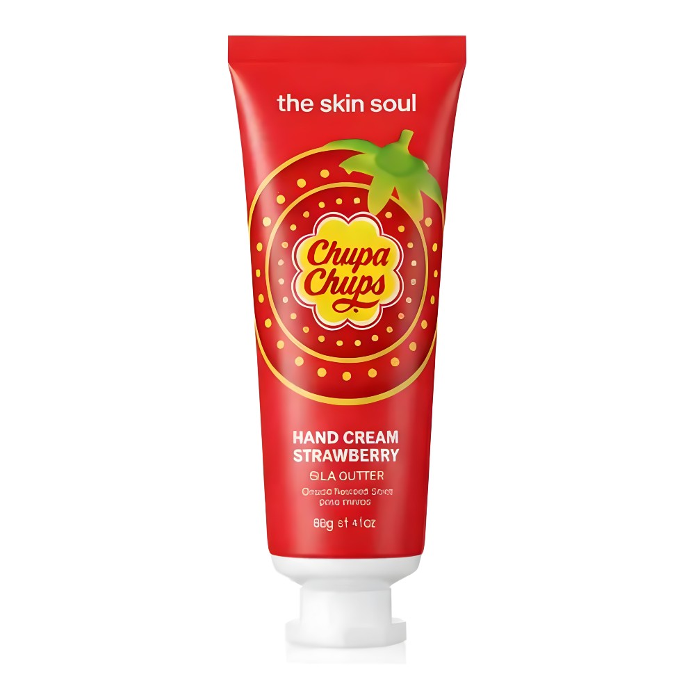 Crema hidratante para manos Chupa Chups™ aroma fresa, 40 g