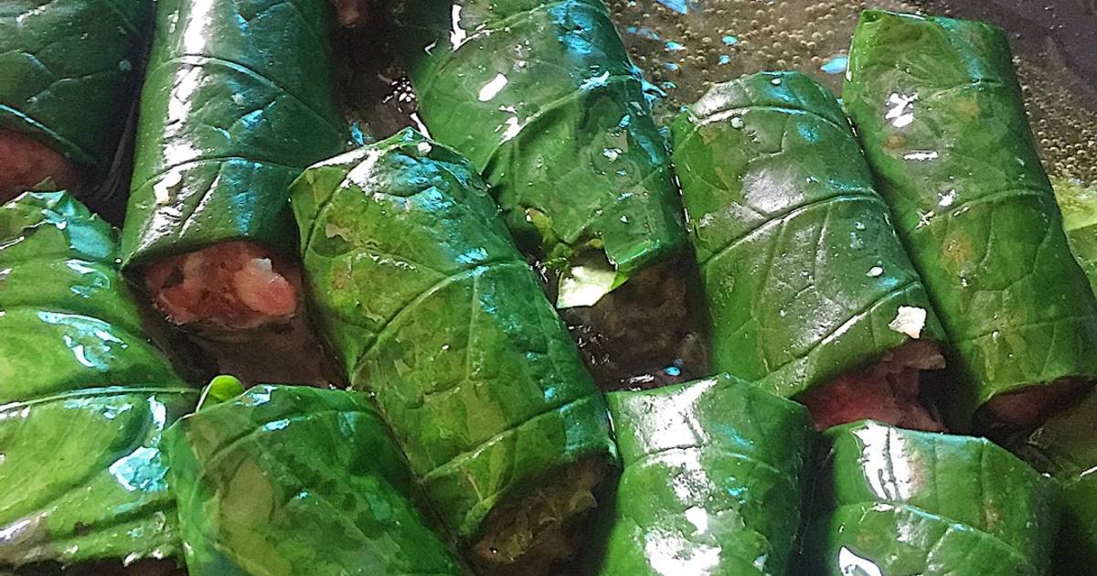 Chả cuốn xương xông lá lốt