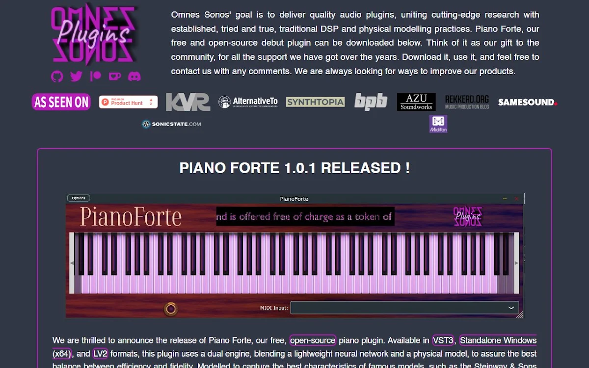 Captura de Piano Forte