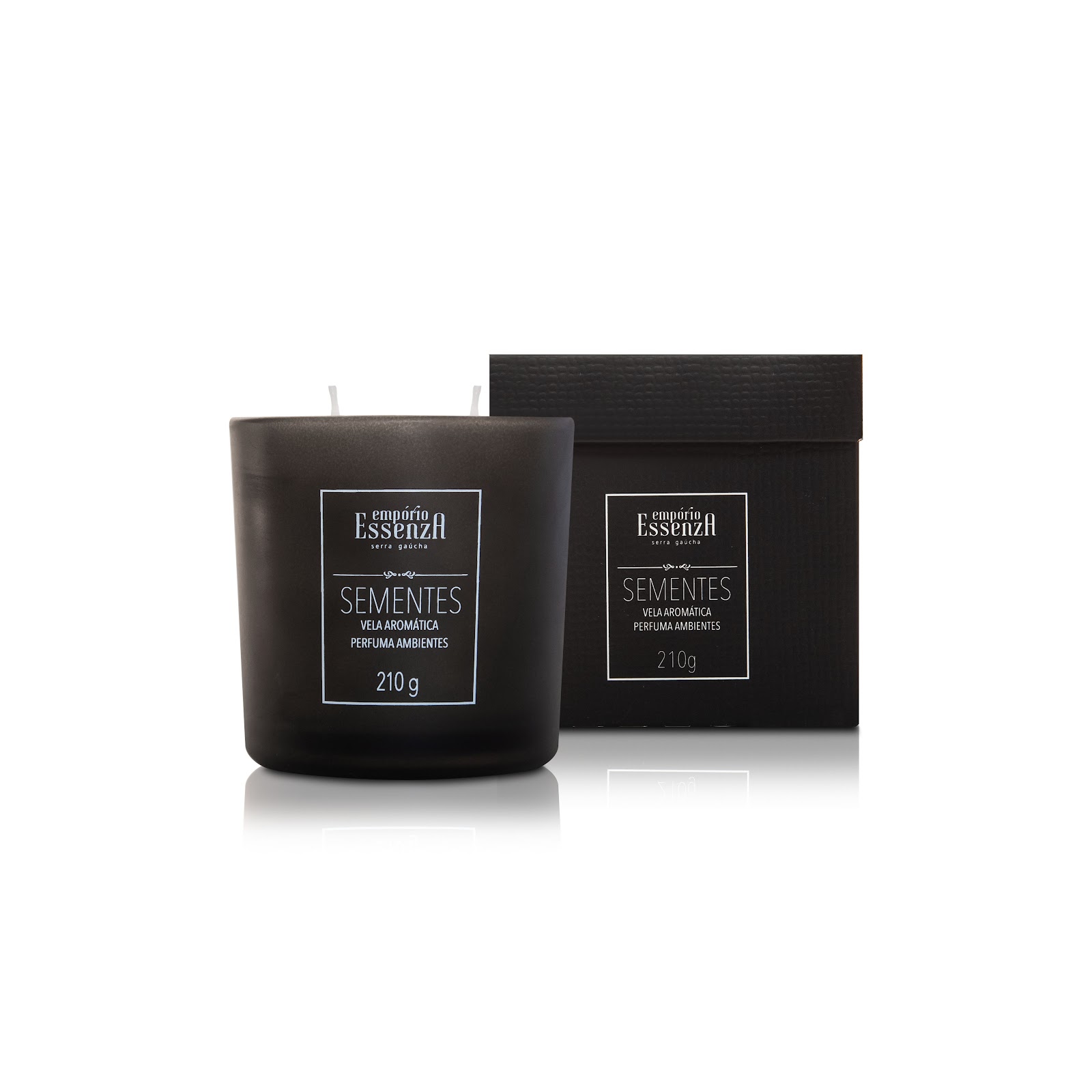 Vela Aromática Sementes 210g — Velas Aromáticas