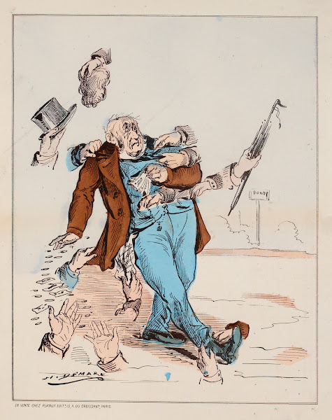 Le cauchemar du jour de lan par H Demare La curée
