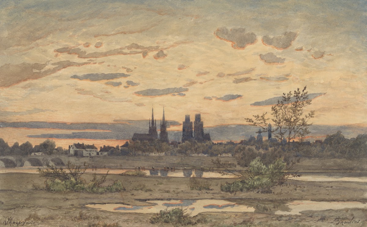 A View of Moulins ca 185060