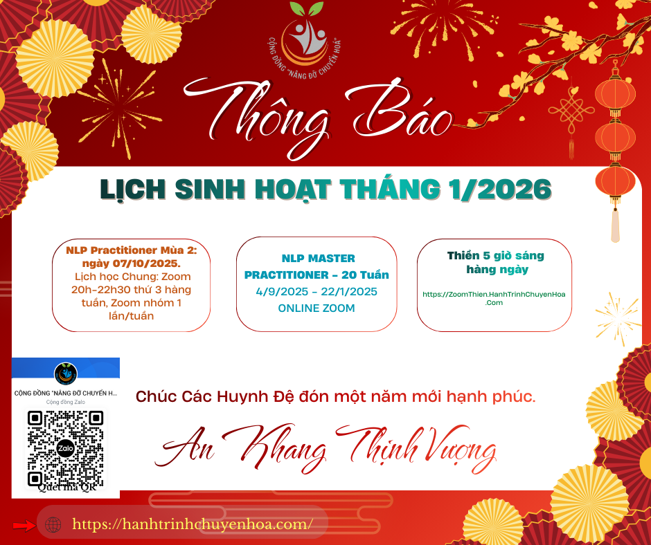 Lịch Sinh Hoạt Hàng Tháng