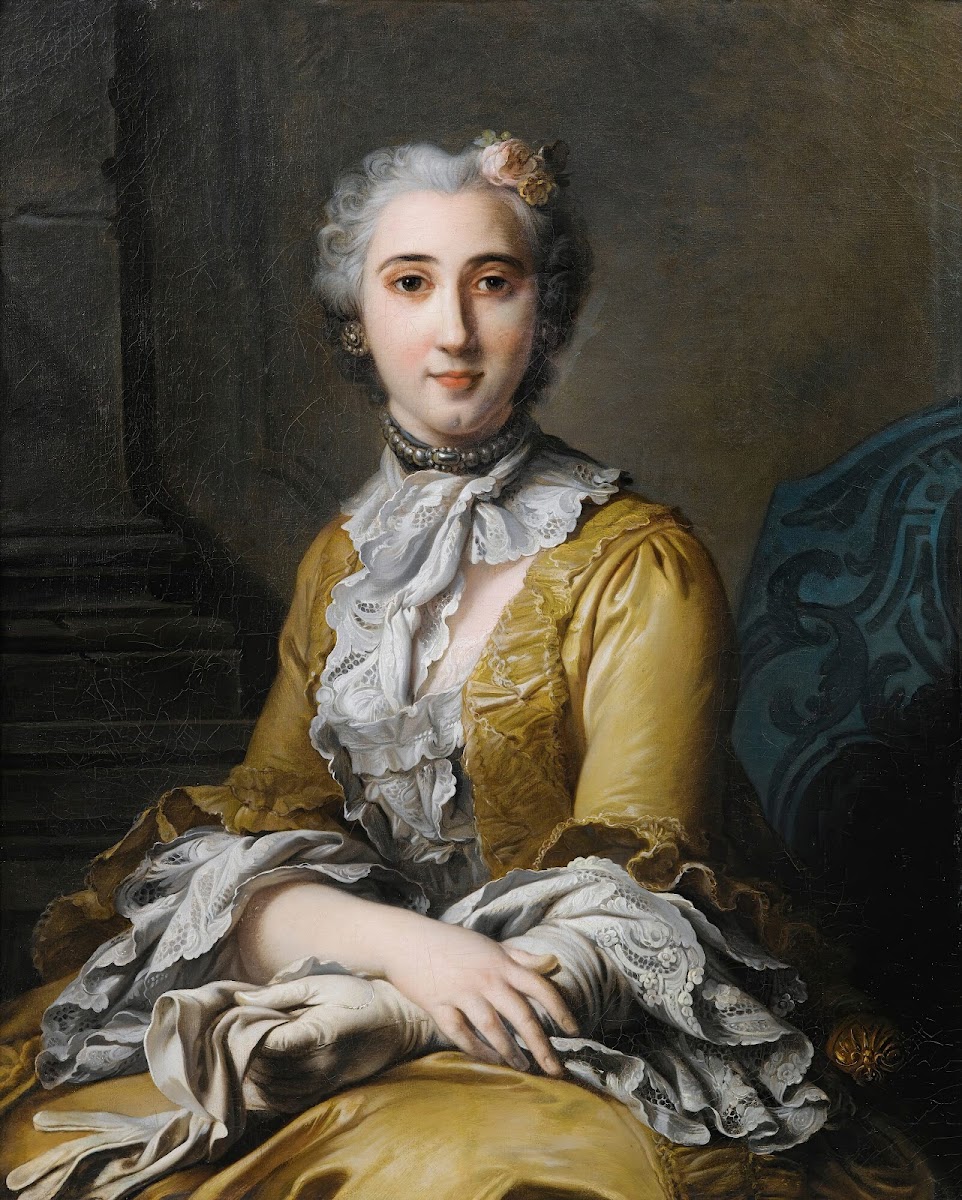Portrait Of Alphonsine Geneviève De Barjot De Roncéthe Comtesse De Durfort