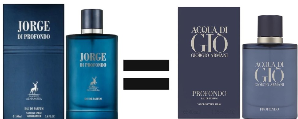 JORGE DI PROFUMO DEEP BLUE HOMBRE 100ML EDP MAISON ALHAMBRA
