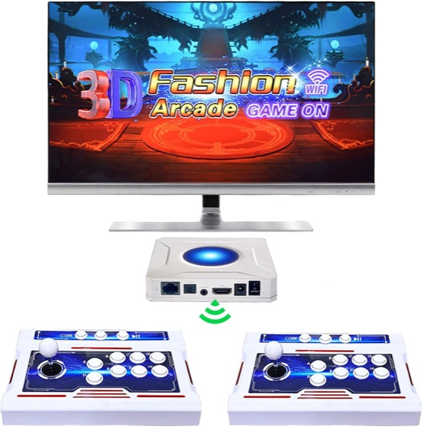Pandora Box Arcade 3D Consola de Sobremesa Doble