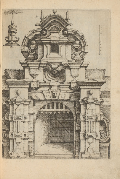 Window with raised latticework and a bell tower as an alternative to the crownin