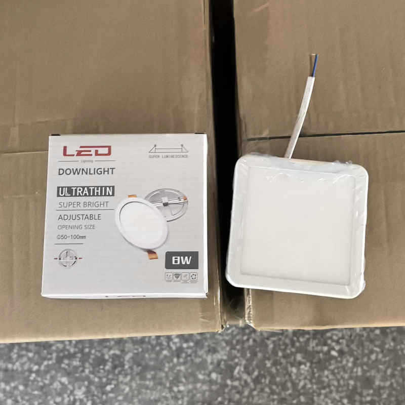 LED Recessed Light, Round or Square