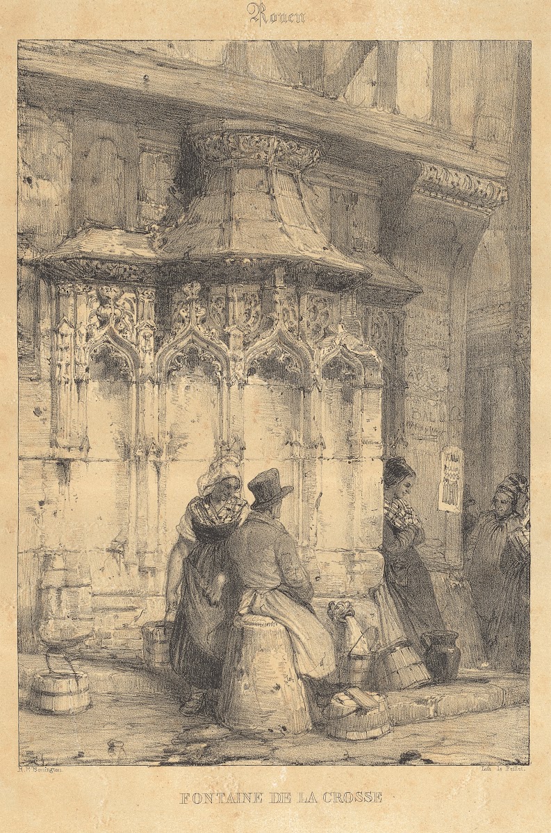 Rouen  Fontaine de la Crosse