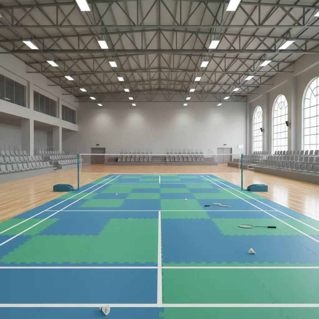 Rekomendasi karpet badminton untuk gedung olahraga