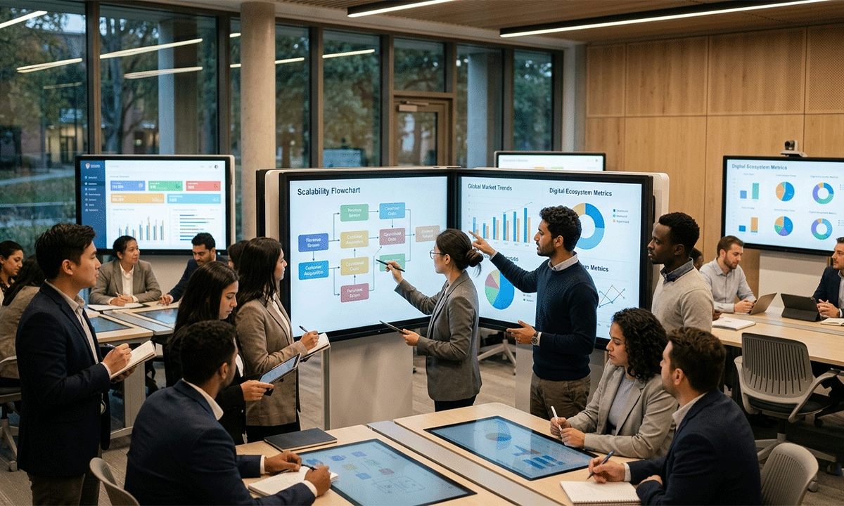 What scaling without operational cost growth means for business education and future-ready leadership skills worldwide