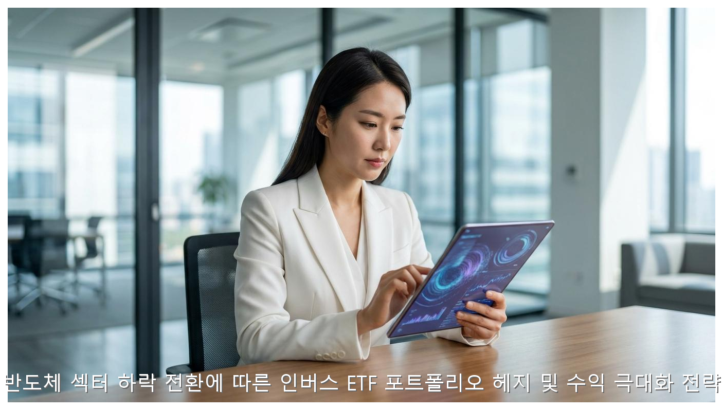 반도체 섹터 하락 전환에 따른 인버스 ETF 포트폴리오 헤지 및 수익 극대화 전략 핵심 안내 및 분석 인포그래픽 (4)