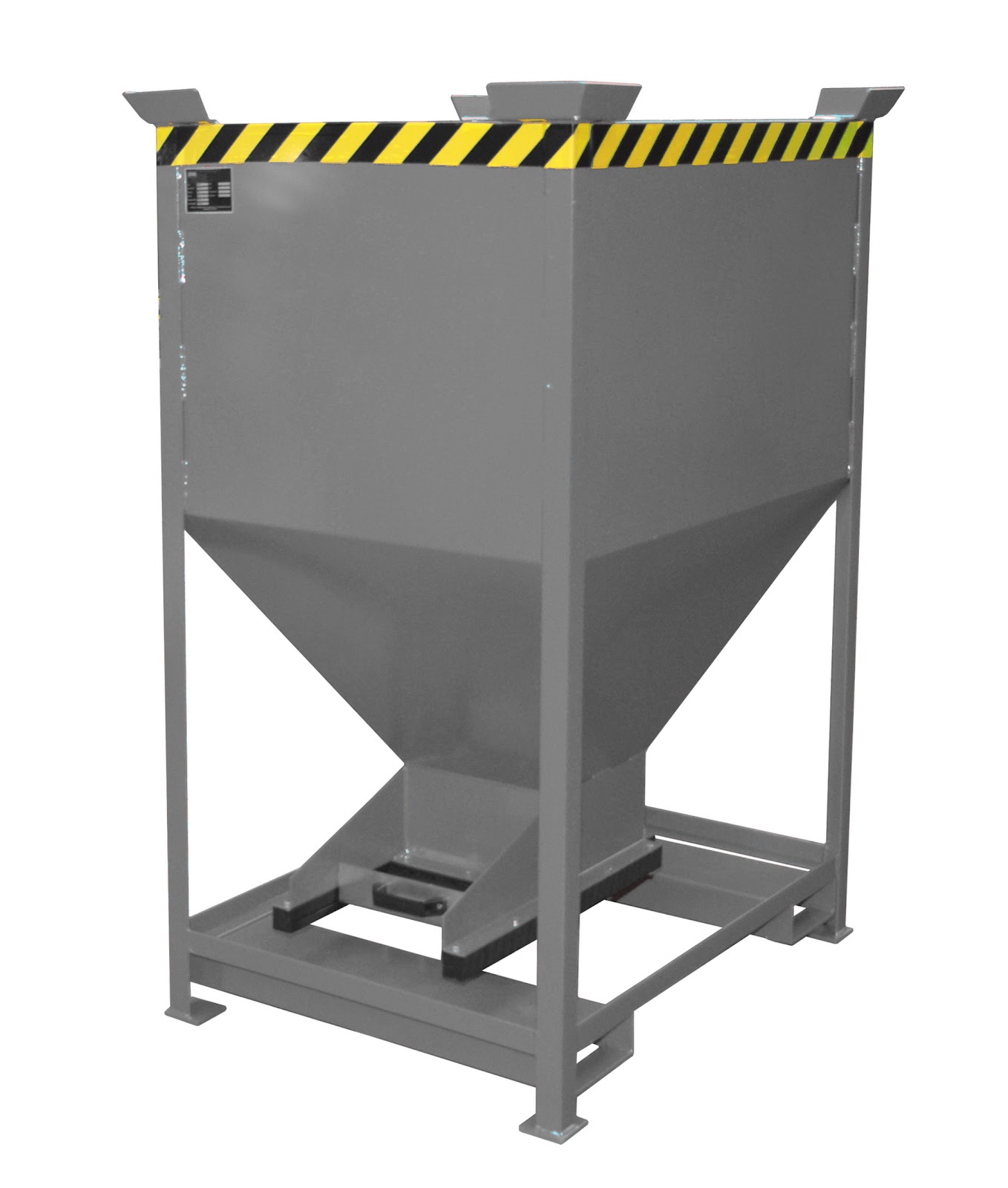 Silocontainer SG-D 600, gelakt, Muisgrijs