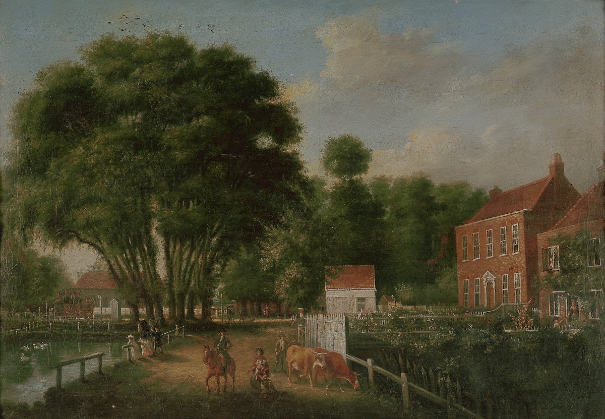 A landscape and figures 1790