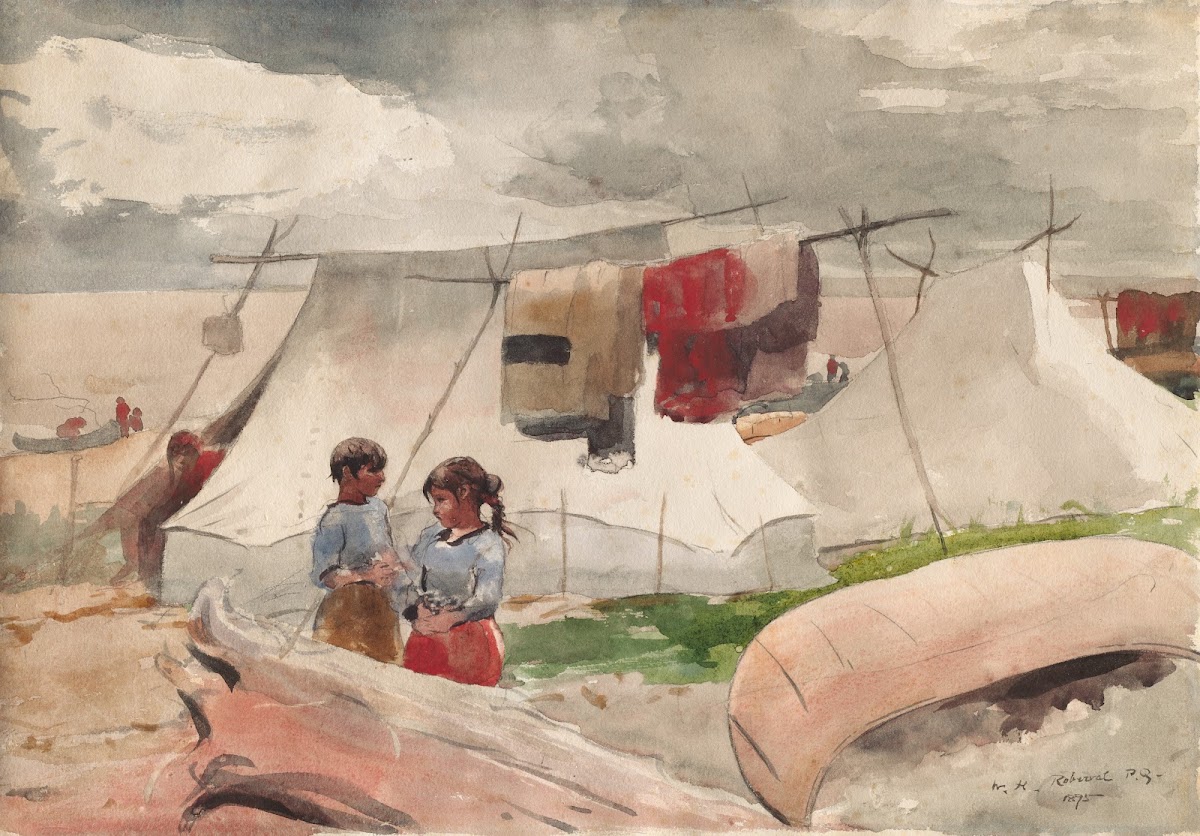 Indian Camp Roberval PQ 1895
