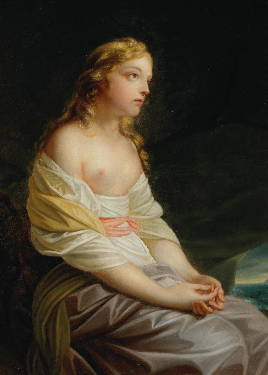 Melida a scene from Salomon Gessners idyll The First Navigator
