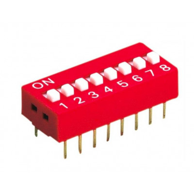 8 WAY DIP SWITCH